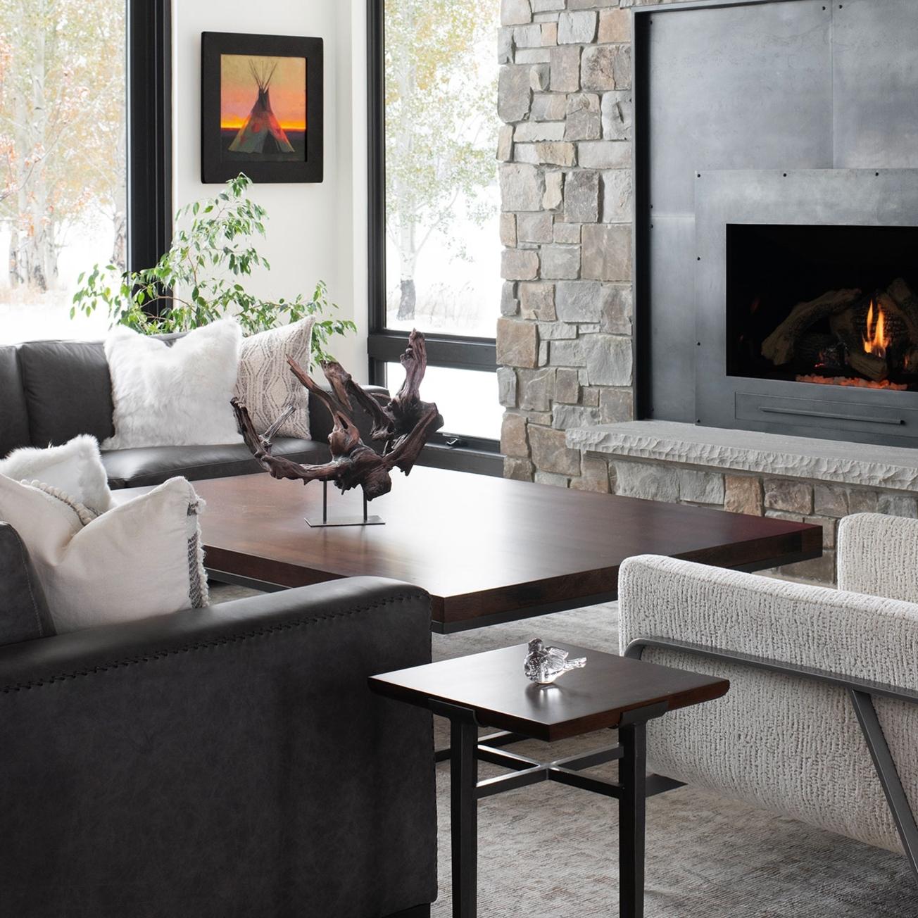 Rising Sun Fireplace