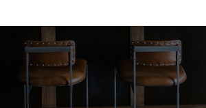 Black Bull residence kitchen bar stools